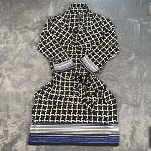 Shelli Segal Women's Geometric Pattern Shirt Dress Size M